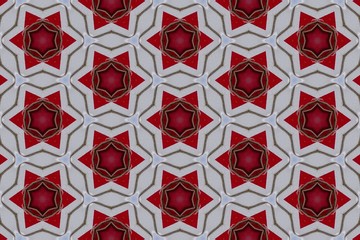 red abstract background pattern textured, lines and symmetrical shapes