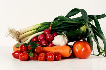 Tasty and fresh vegetables for cooking. Full of vitamins