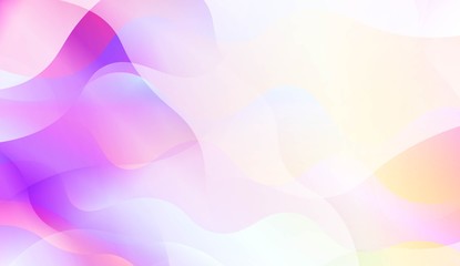 Fototapeta premium Futuristic Color Design Geometric Wave Shape, Lines. For Your Design Wallpapers Presentation. Vector Illustration with Color Gradient.