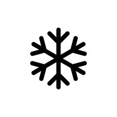 Snow icon vector. snowflake icon vector