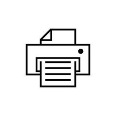 Printer icon. print icon. Printer vector icon