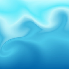 Obraz premium Dynamic Vector Blue Fresh Watery Background