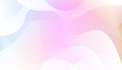 Geometric Wave Shape with Gradient Blurred Abstract Background. For Greeting Card, Flyer, Poster, Brochure, Banner Calendar. Vector Illustration.