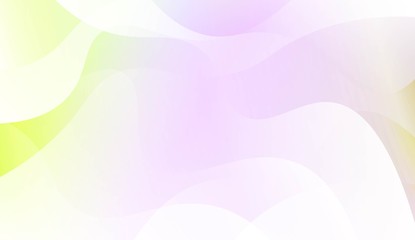 Abstract Geometric Wave Shape with Gradient Soft Colorful Background. For Your Design Wallpaper, Presentation, Banner, Flyer, Cover Page, Landing Page. Vector Illustration.