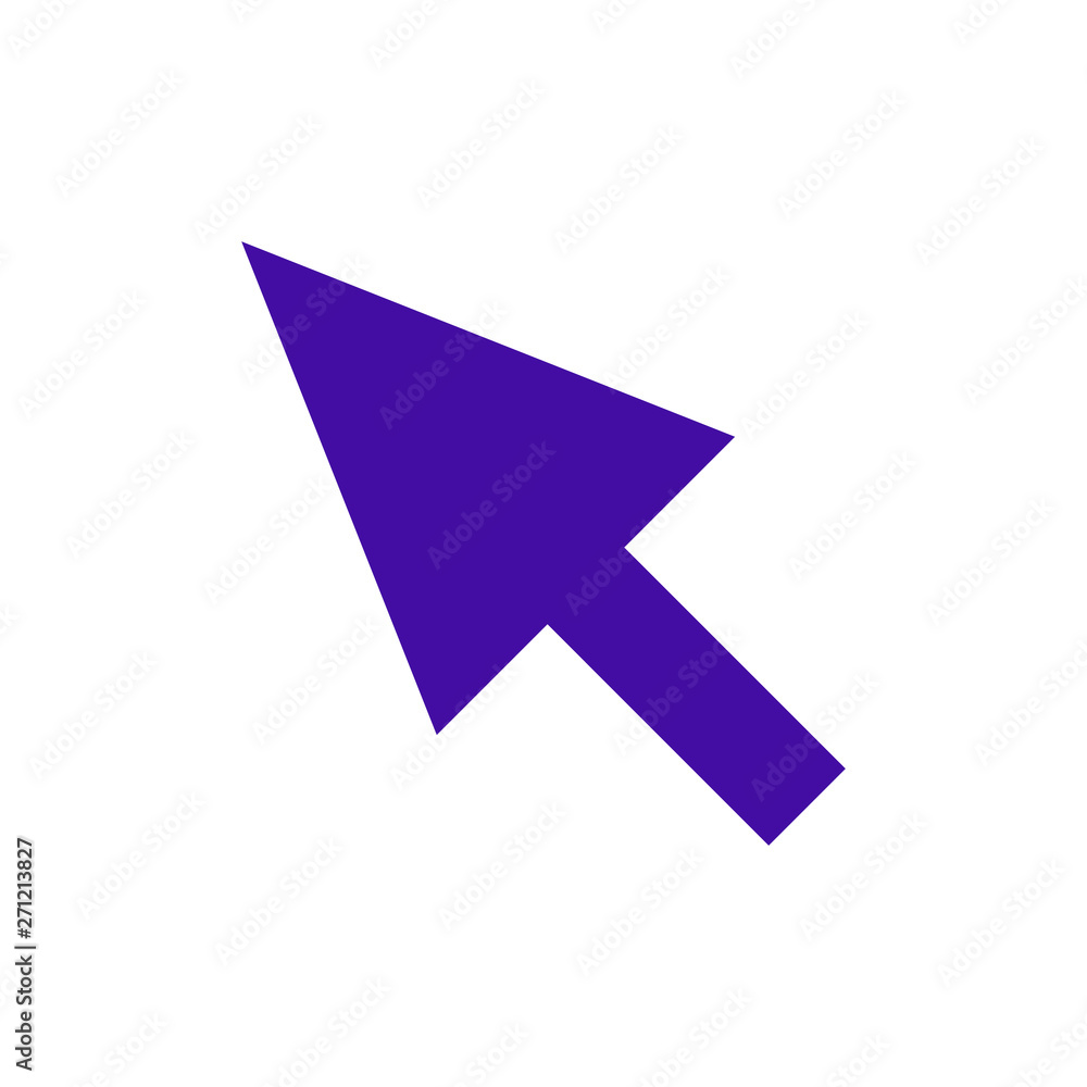 Poster click icon vector. cursor icon. computer mouse click cursor black arrow icons.