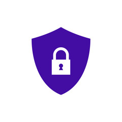 Shield vector icon. Protection icon vector. Security vector icon