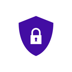 Shield vector icon. Protection icon vector. Security vector icon