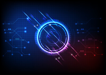 Light Blue Purple Game Technology