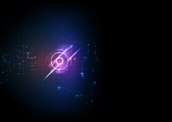 White Purple Blue Shade Technology