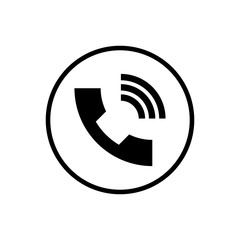 Call icon vector. Phone icon vector. telephone icon