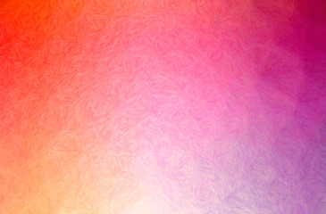 Abstract illustration of blue, red Impasto background