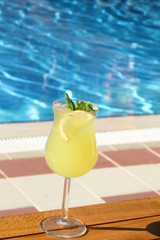 Lemonade by the pool