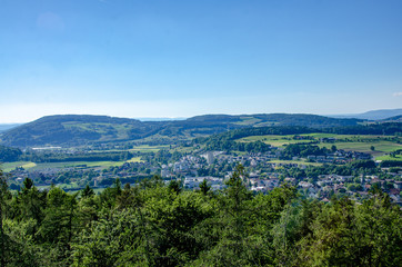 Fototapeta na wymiar Zürcher Unterland Winterthur Region