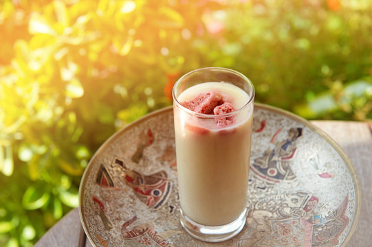 Boza. Traditional Turkish and Albanian drink.