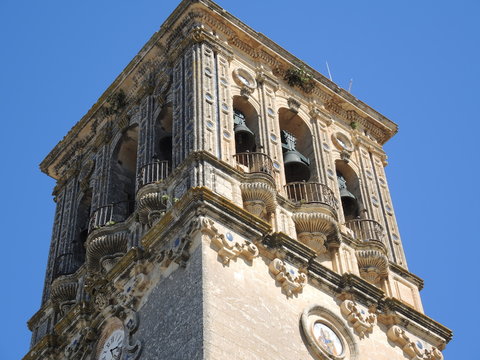 Turm der Parroquia De Santa Mar&iacute;a 