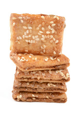 cookies with sesame seeds