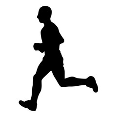 Long Distance Runner Clipart