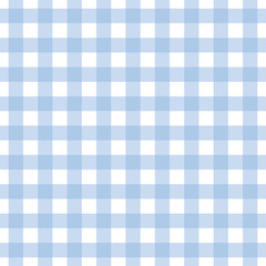 Checkered blue tablecloth background pattern