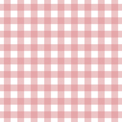 Checkered red tablecloth background seamless pattern