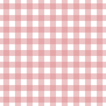 Checkered red tablecloth background seamless pattern