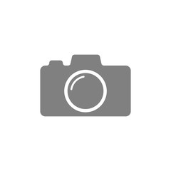 Photo camera icon simple design