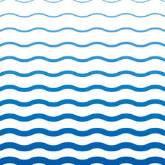 Wave nature pattern seamless background