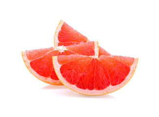 Grapefruit isolated on white background