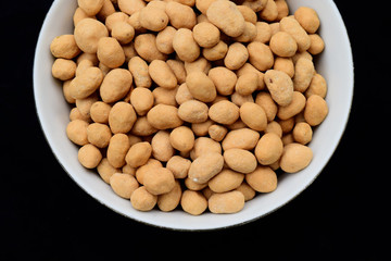 Kacang Telur, processed traditional peanuts from Indonesia. sweet and savory taste.