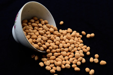 Kacang Telur, processed traditional peanuts from Indonesia. sweet and savory taste.