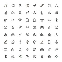 Line icon set