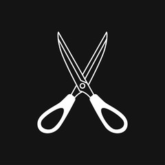 Scissors icon vector sign symbol for design