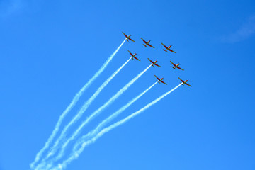 Flugschau, Stans, Nidwalden, Schweiz