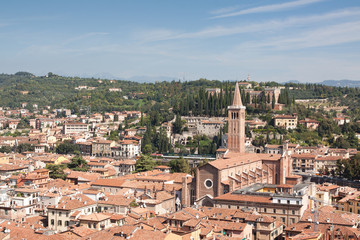 Fototapeta premium Cityscape View Verona Italy
