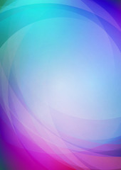 Abstract curved colorful background