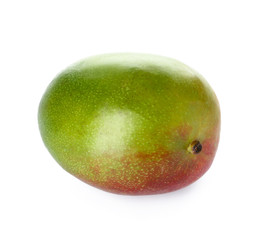 Tasty fresh mango on white background
