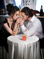 a man in love with a girl and admits her love