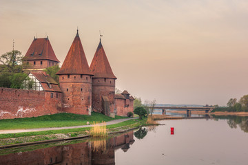 Teutonic castle in Malbork, Pomorskie, Poland