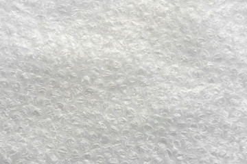 Air bubble film texture background. Polyethylene foam