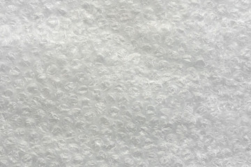 Obraz premium Air bubble film texture background. Polyethylene foam