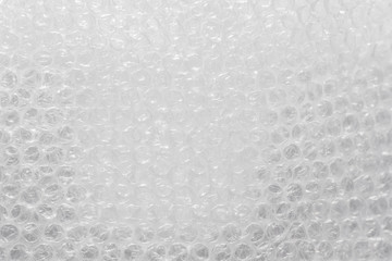 Air bubble film texture background. Polyethylene foam