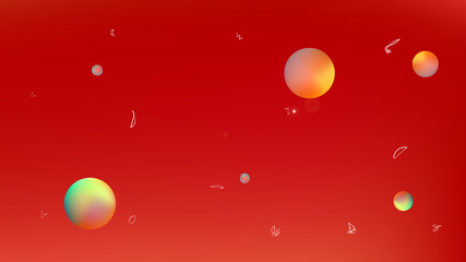 Funny abstract space fantasy  pristine. 