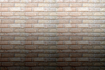 Picture of a brick wall used as a background