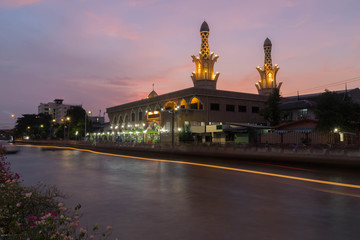 Ridwanool islam Mosque in Bangkok , Thailand
