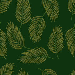spring floral seamless pattern vector