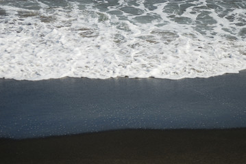 海　波　波打ち際　素材