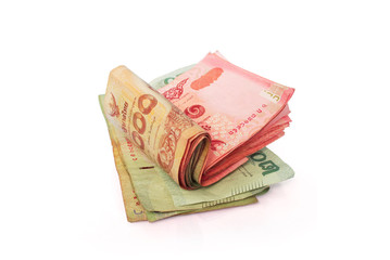 on white background.(with Clipping Path).;