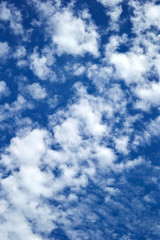 blue sky with clouds
