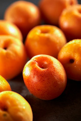 Fresh apricots