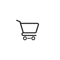 Shopping Cart Icon, flat design best icon