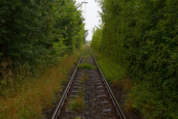 Old abandoned railroad.